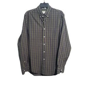 J. Crew Plaid Classic Secret Wash Button Front Shirt